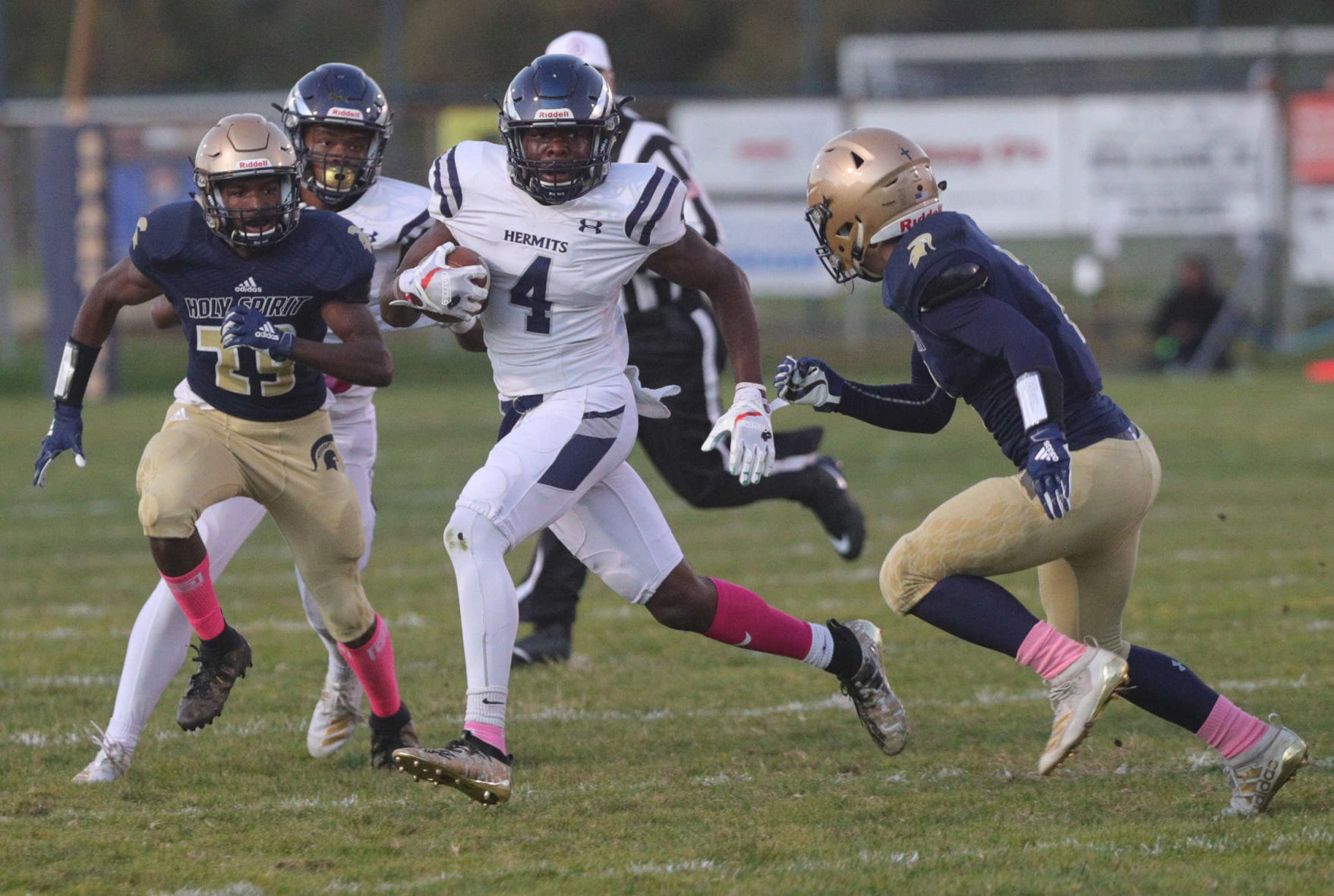 St. Augustine Prep vs Holy Spirit football game